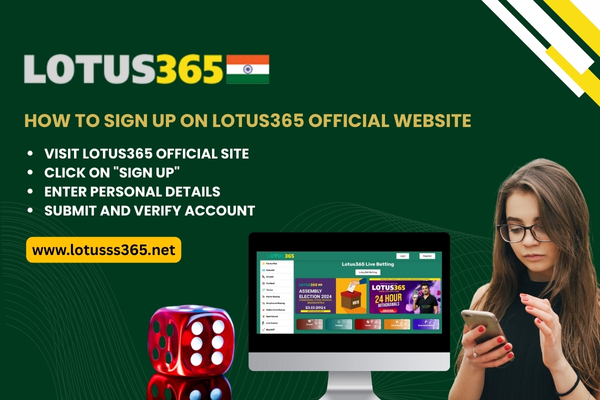 Sign Up on Lotus365