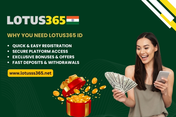 why you need lotus365 id
